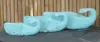 Product image 7 of the product “Whale, wood in turquise. Set of 3; Size L: 48x20x22cm H, Size M:38x18x18cm H, Size S: 30x12x13cm H. ”